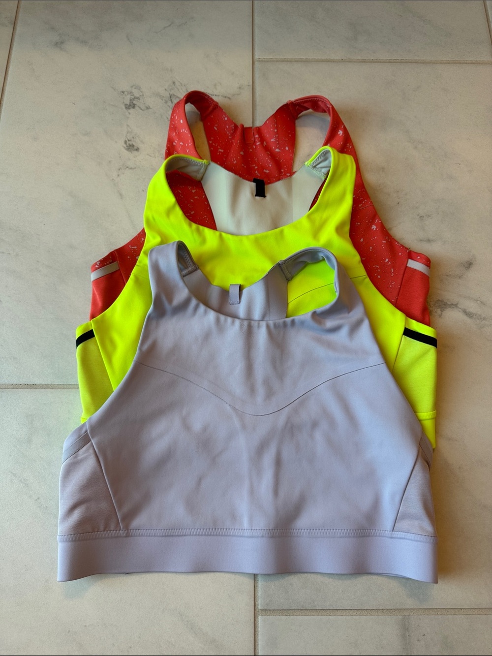 Set of 3 Brooks Drive 3 pocket bra 34DD